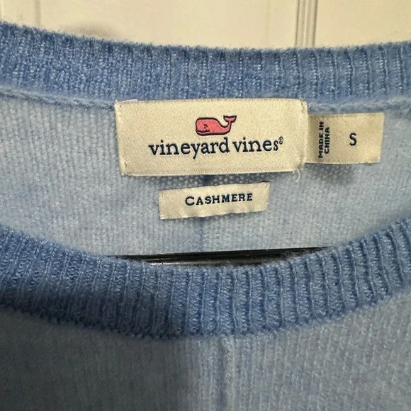Women’s Cashmere Blue Vineyard Vines Long Sleeve Shirt Size Small - Picture 4 of 4